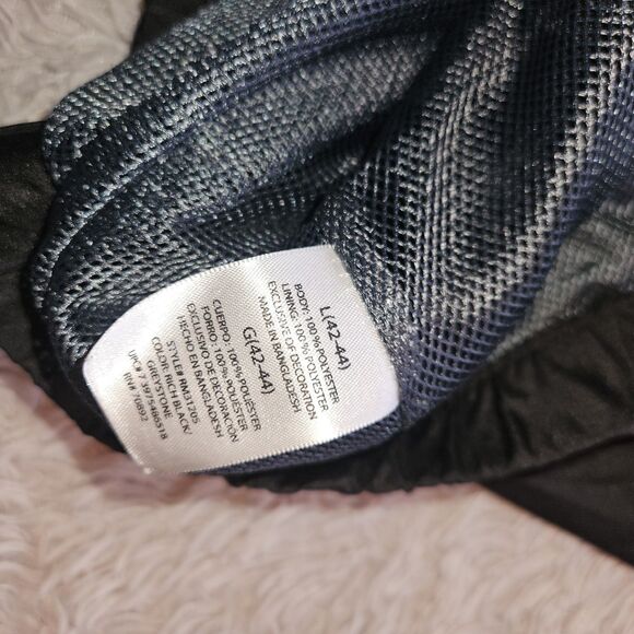 Starter Jacket Mens L (42-44) Black Y2k Full Zip Mesh Lined Gorpcore Outdoor - Picture 7 of 13